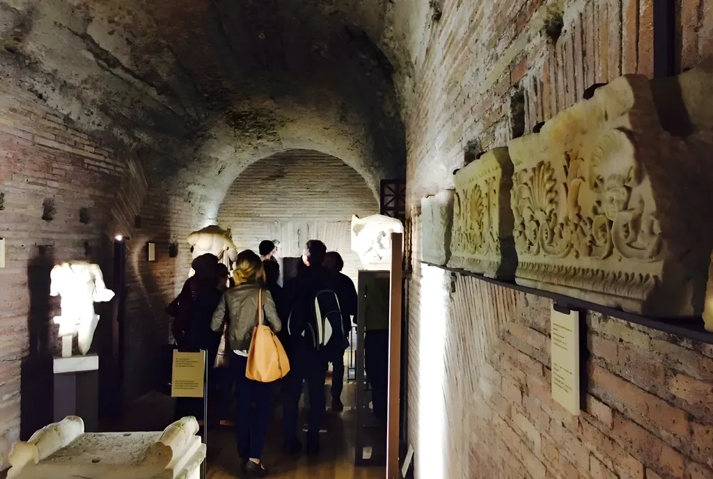 Visitatori della mostra