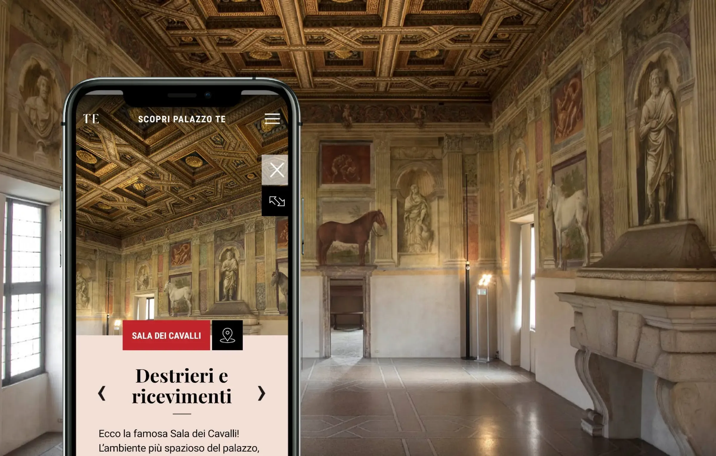 New app with multiple thematic tours