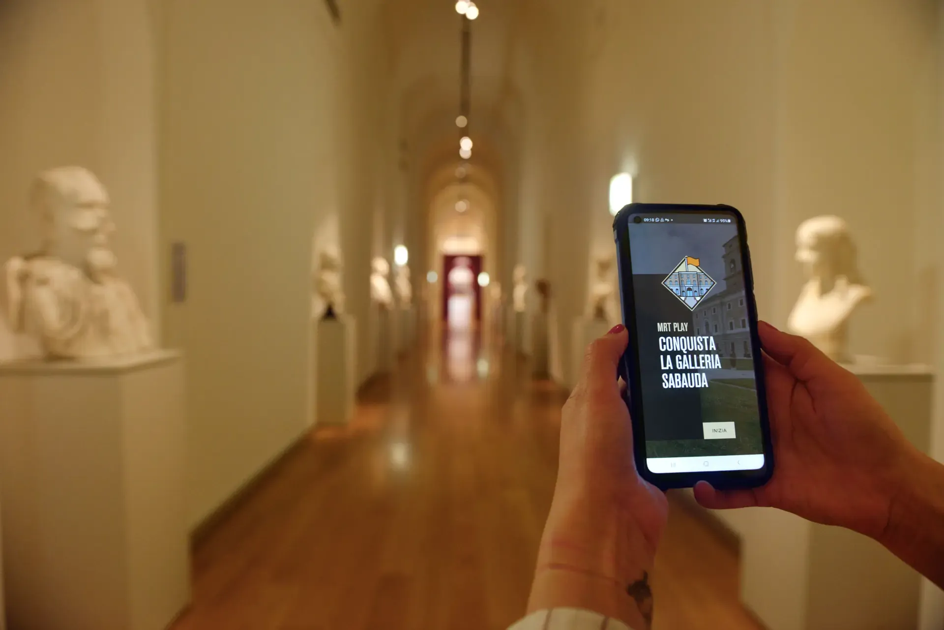 MRT PLAY, Gamification app for the Galleria Sabauda