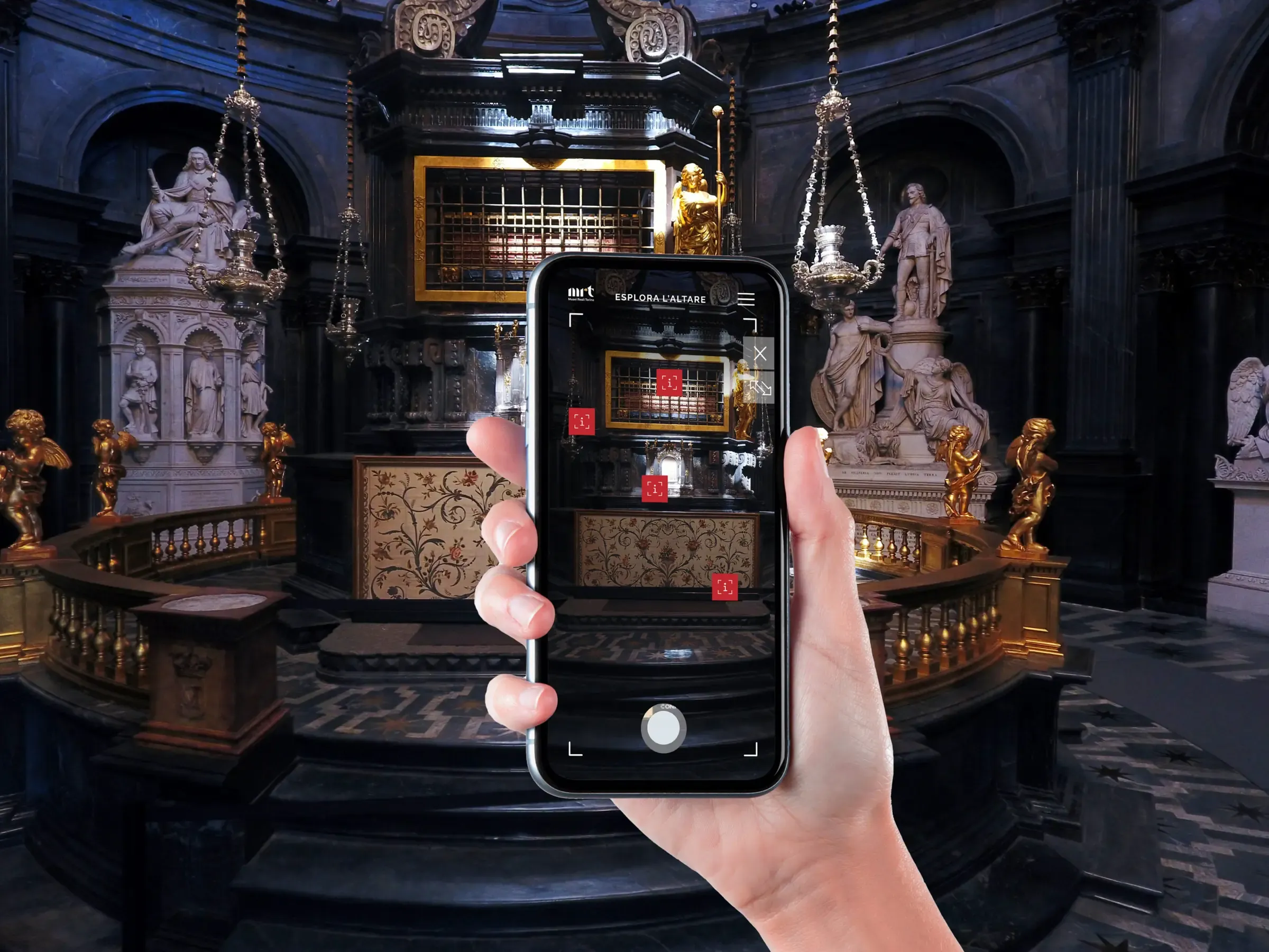 MRT Virtual, guiding app with Augmented Reality