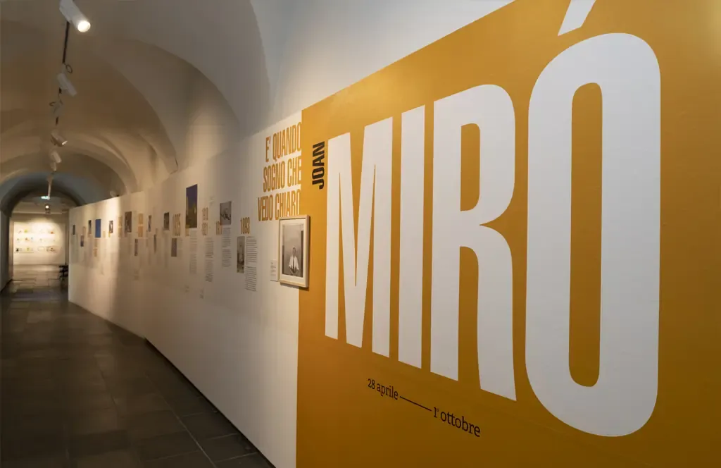 Progetto espositivo “Joan Miró. È quando sogno che vedo chiaro”