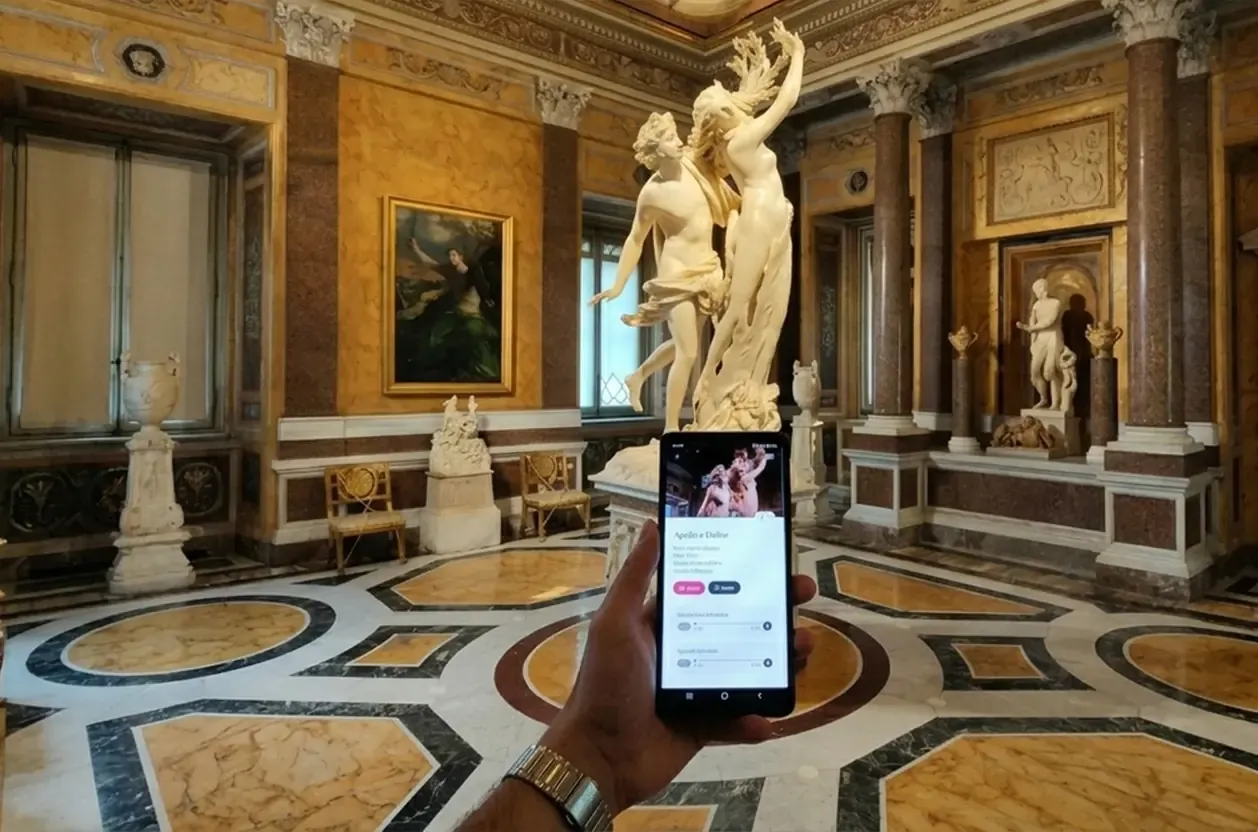 App Audioguida per la Galleria Borghese
