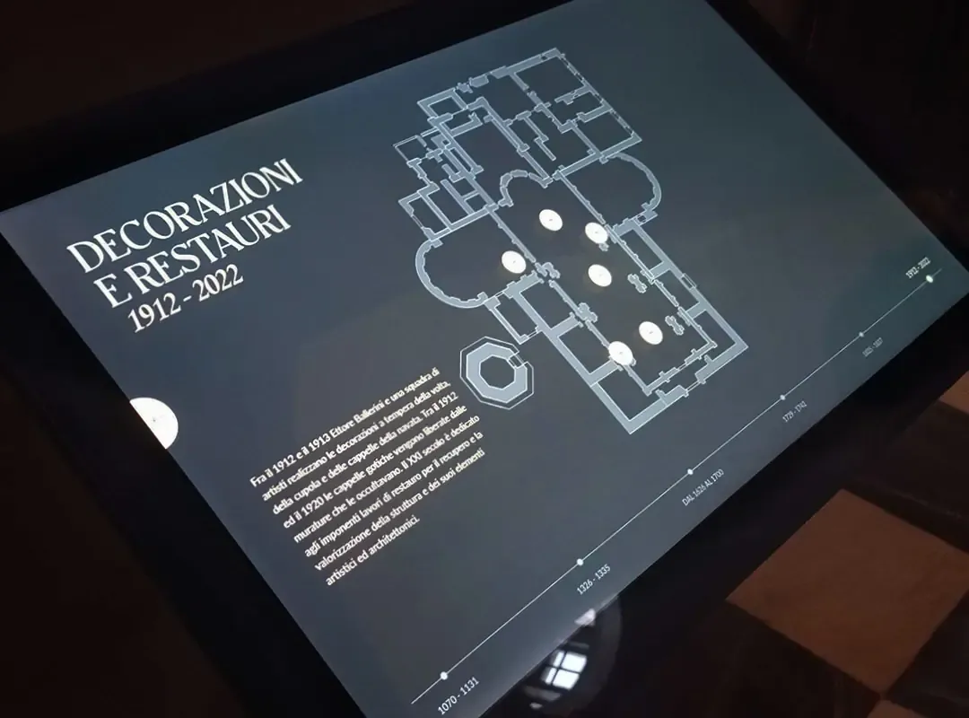 Tótem interactivo para la catedral de Oristano