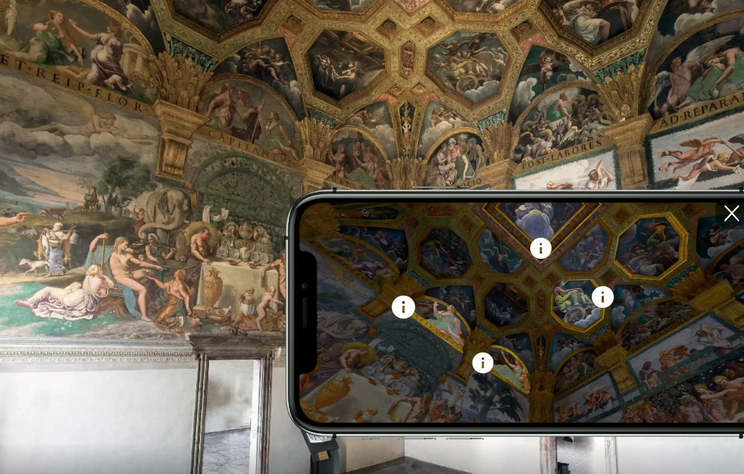 New app with multiple thematic tours