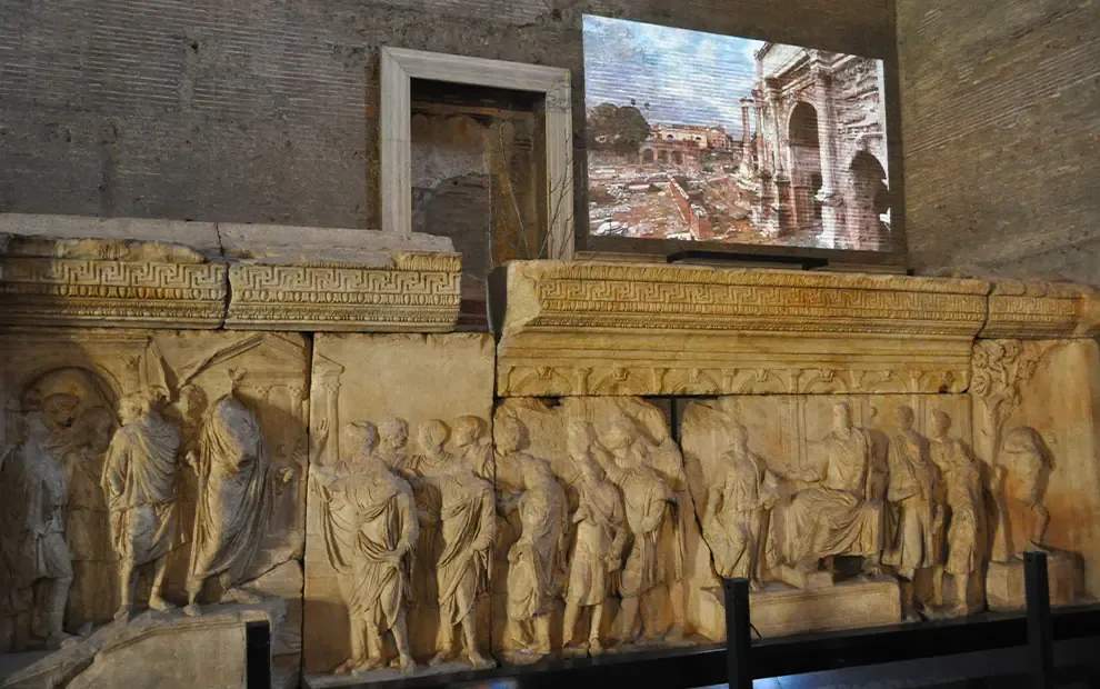 VideoMapping Pluteo Traianeo