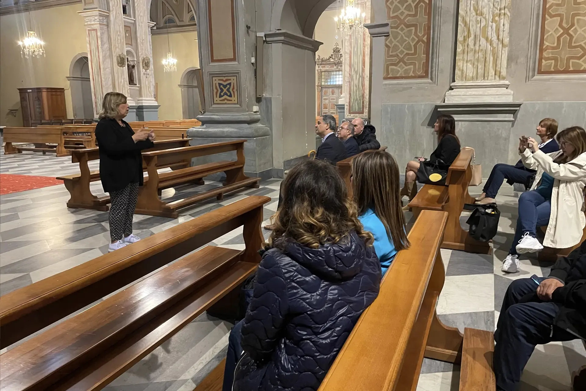 Tótem interactivo para la catedral de Oristano