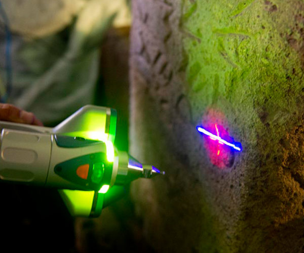 Lapis niger laser scan