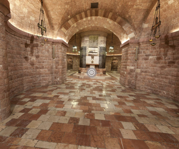 Cripta di Assisi Tour virtuale