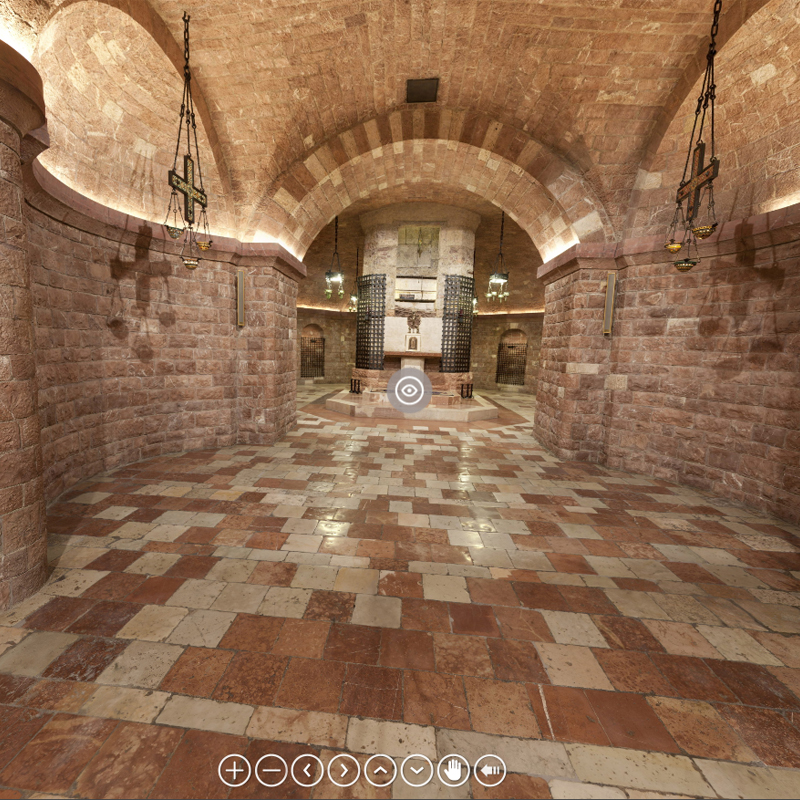 Cripta di Assisi Tour virtuale