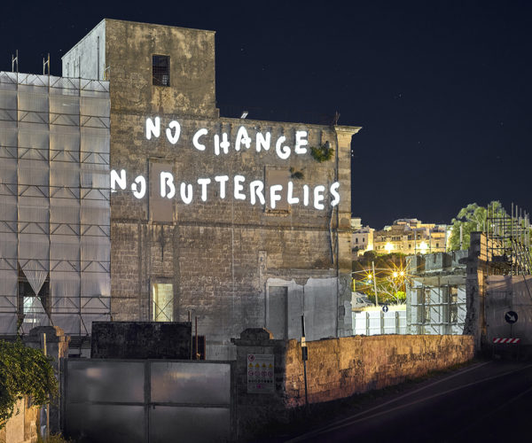 No change, no butterflies by Pietro Terzini